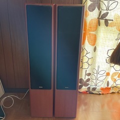 DENONスピーカーとアンプのセットの画像