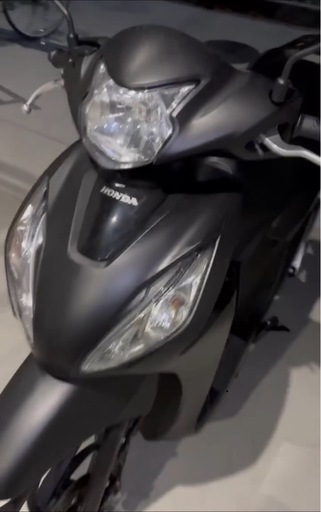 DIO110 2022年購入マットブラック7500㌔