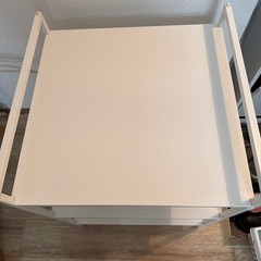 IKEA 棚　シェルフ　ラック　白の画像