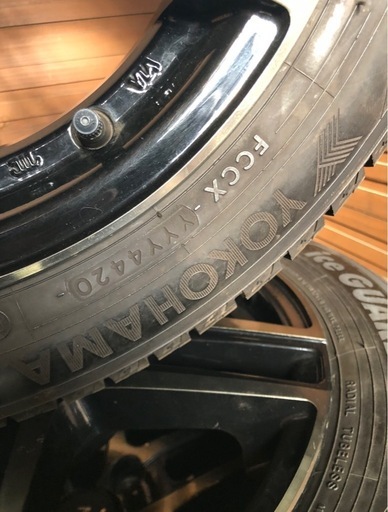 4月5土曜日午前中引き取り限定！ルーミーに使用　165/65R14 ヨコハマスタッドレス2020製造