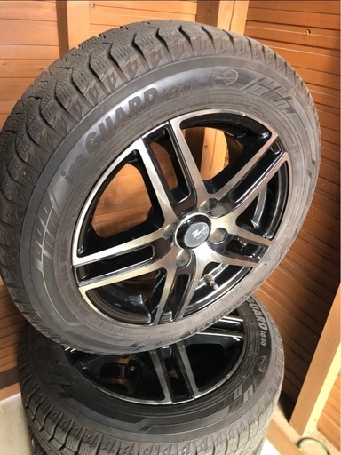 4月5土曜日午前中引き取り限定！ルーミーに使用　165/65R14 ヨコハマスタッドレス2020製造