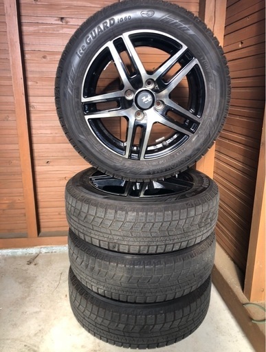 4月5土曜日午前中引き取り限定！ルーミーに使用　165/65R14 ヨコハマスタッドレス2020製造