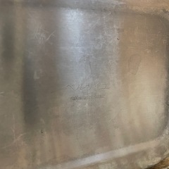 C(7124) 寿金属工業 ベルサイユ ステンレス 深型 バット 5個セット キッチンバット 調理器具 飲食店 業務用 店舗用 中古の画像