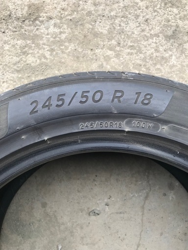 245/50/18  タイヤ4本セット