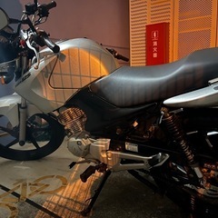 YBR125 YAMAHA　距離浅　ボックス付き　自賠責保険R1...