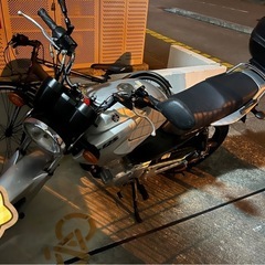 YBR125 YAMAHA　距離浅　ボックス付き　自賠責保険R11年までの画像