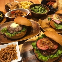 守口市大日東町にある昼がバーガー屋で夜は居酒屋になるお店！