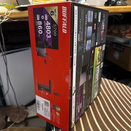 新品　
Wi-Fi6 10ギガ対応ルーター　 