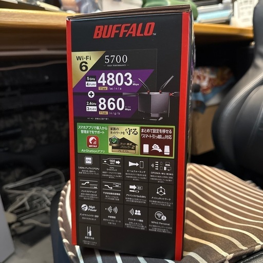 新品　
Wi-Fi6 10ギガ対応ルーター　 