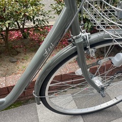 🔶新車🔶　ファッションサイクル　26インチ　LEDオートライト　ローラーブレーキ　パイプキャリア　　点検調整永久無料✨　西宮市　自転車　ママチャリの画像