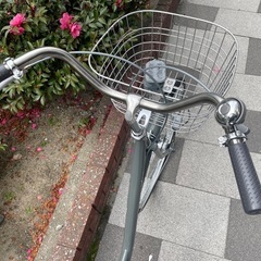 🔶新車🔶　ファッションサイクル　26インチ　LEDオートライト　ローラーブレーキ　パイプキャリア　　点検調整永久無料✨　西宮市　自転車　ママチャリの画像