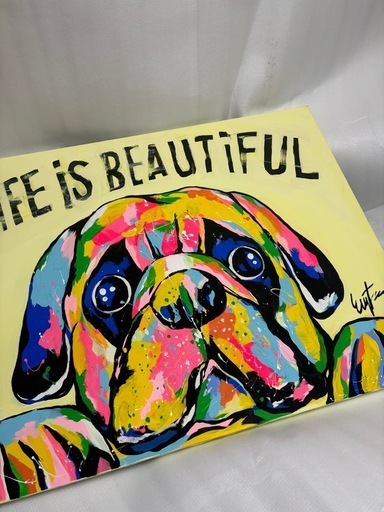 田村映二 たむらえいじ 愛犬アート