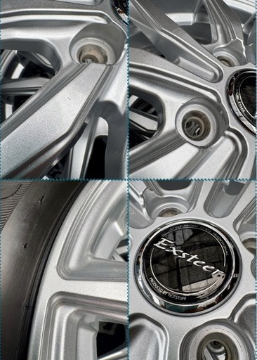 「商談中」㉕155/65R14 新品ブリヂストンのレグノタイヤと中古美品ホイールとナット BRIDGESTONE（ブリヂストン） 【中古】社外メーカー INVERNO 