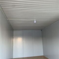 【簡単設置】W2000×D3000×H2500㎜（約6㎡）ユニットハウス／簡易ハウス／コンテナ型倉庫！現地組立・申請不要で手軽に導入！耐火・防音・耐震仕様で安心使用！低コスト＆連結増築可能！事務所・倉庫・別宅・宿舎に最適！日本語説明書付き！の画像