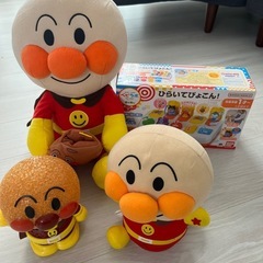 アンパンマンセット ライト 動く ぬいぐるみ 知育 の画像