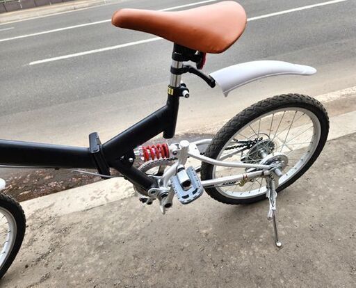 使用感少なめ 20インチ 折りたたみ自転車 TOMONAU 6段変速 自転車 札幌