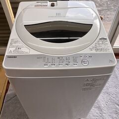 TOSHIBA 東芝 全自動電気洗濯機 5.0kg AW-5G6...