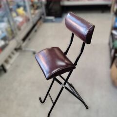 ニトリ ハイチェア ピロー DBR ダークブラウン パイプイス ...
