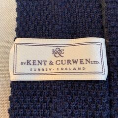 【美品】Kent & Curwen ニットタイ ネクタイ ウール100%の画像