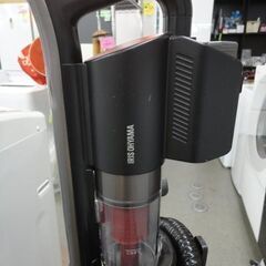 コードレス サイクロンスティッククリーナー スタンド付き アイリスオーヤマ SCD-142P 2021年製 ブラック 掃除機 充電式 西岡店の画像