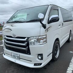 ★トヨタハイエースバン★スーパーGL★車検1年★テレビの画像