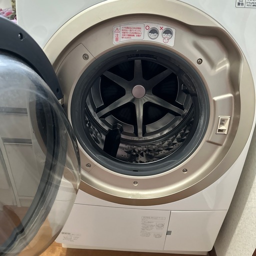 ジャンク！！！不動品　パナソニック　NA-VX9900L-W 液体洗剤・柔軟剤 自動投入搭載のななめドラム洗濯乾燥機約40度おしゃれ着