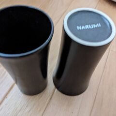 NARUMI ぐい呑み・ビアタンブラー2個セット