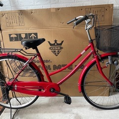 中古】【大阪堺市/引取】シティサイクル/26インチ/6段変速付き