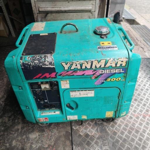ディゼル発電機2kva ヤンマー YDG200ss エンジン良好