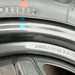 夏☆新車☆ジムニー 純正【富山】スズキ JB64 ジムニー 純正スチール 鉄 メタリック色 ブリヂストン デューラーH/T 175/80R16 夏 ４本の画像