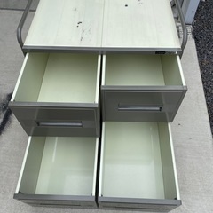 スチール収納　ガレージ　DIYの画像