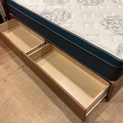 愛品館 市原店】ニトリ｜デュアルポケットシルキー｜クイーンベッド