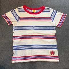 2着セット　ボーダー　Ｔシャツ　100