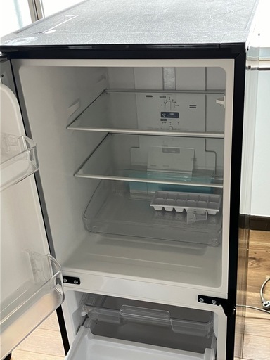 シャープ SHARP 冷蔵庫 冷凍庫 2ドア ブラック SJ-GD15G-B 冷蔵庫 PLAINLY（プレーンリー） ピュアブラック SJ-GD15G-B [152L /2