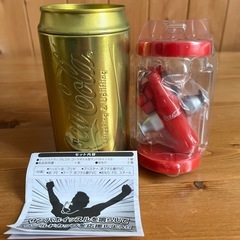 【コカコーラ　ハッピー缶】ホイッスル&ネックストラップの画像