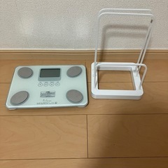 体重計、体重計置き