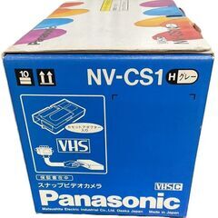 Panasonic SNAP VIDEO CAMERA NV-CS1 レトロ 通電確認済の画像