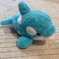 シャチのぬいぐるみ