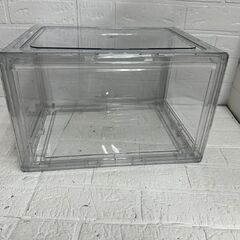 コストコ クリアシューズボックス スニーカー ボックス フィギュアケース 収納 ケース マグネット式扉 札幌市 白石区 東札幌の画像