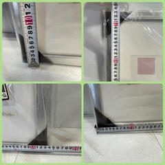 [ハ3706] 【未使用品】ニトリ　額縁　ポスターフレーム　　軽量フレーム　カラーシルバー　の画像