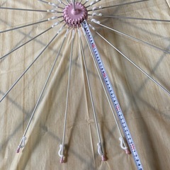 アルミパラソル型洗濯干し美品