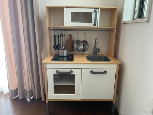 キッチンセット(食品、食器、レジ付)\n