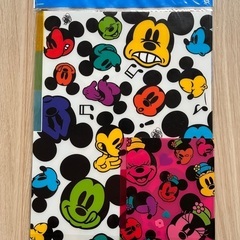 未開封品 TDR ディズニー ミッキー クリアホルダーセット クリアファイルの画像