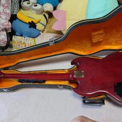 Gaban ギャバン EB-3L エレキベース ケース付き 現状品 ヴィンテージ ギブソン Gibson 弦楽器 ベース アコギ エレキギター ギター ヤマハの画像