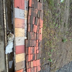 レンガ　ブロック差し上げます　全て引き取って頂ける方限定