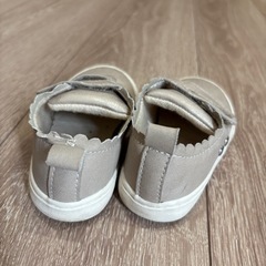 ZARA シルバーハートスニーカー　13.5　美品の画像