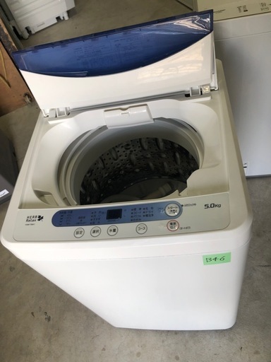 NO B46?福岡市内配送設置無料✨?ヤマダ電機オリジナル　全自動電気洗濯機　(5.0kg) HerbRelax YWM-T50A1