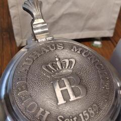 ドイツ🇩🇪ホフブロイハウス　ビアジョッキ2個　の画像