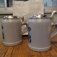 ドイツ🇩🇪ホフブロイハウス　ビアジョッキ2個　の画像
