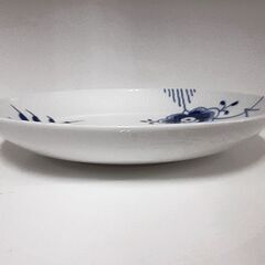 開封未使用品【ブルーフルーテッド メガ ディーププレート 25cm】国内購入品 食器 皿 陶器 陶磁器 白磁 ROYAL COPENHAGEN 札幌 北20条店の画像